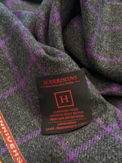 LIMITED FABRIC”HARRISONS 150th Anniversary Tweed”